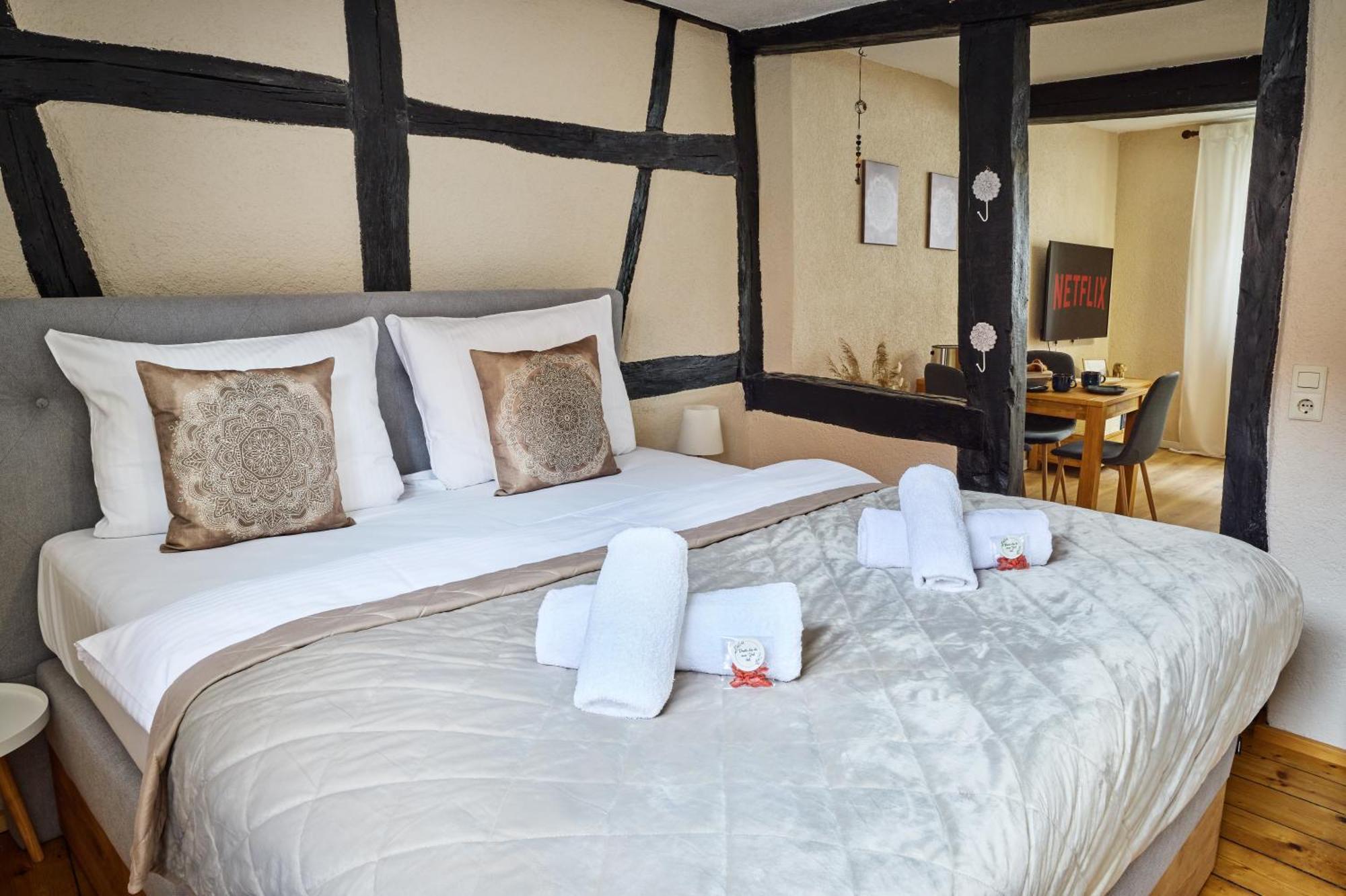 Heppenheim Hygge-Flats - Zentral Fuer 2-4 Personen, Wlan公寓 外观 照片